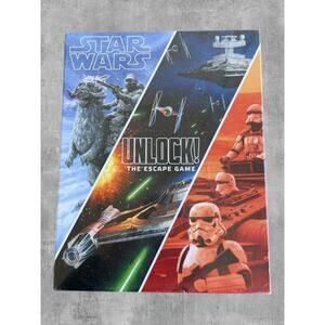 Star Wars Unlock! The Escape Game - New Sealed - Space Cowboys Card Board Game